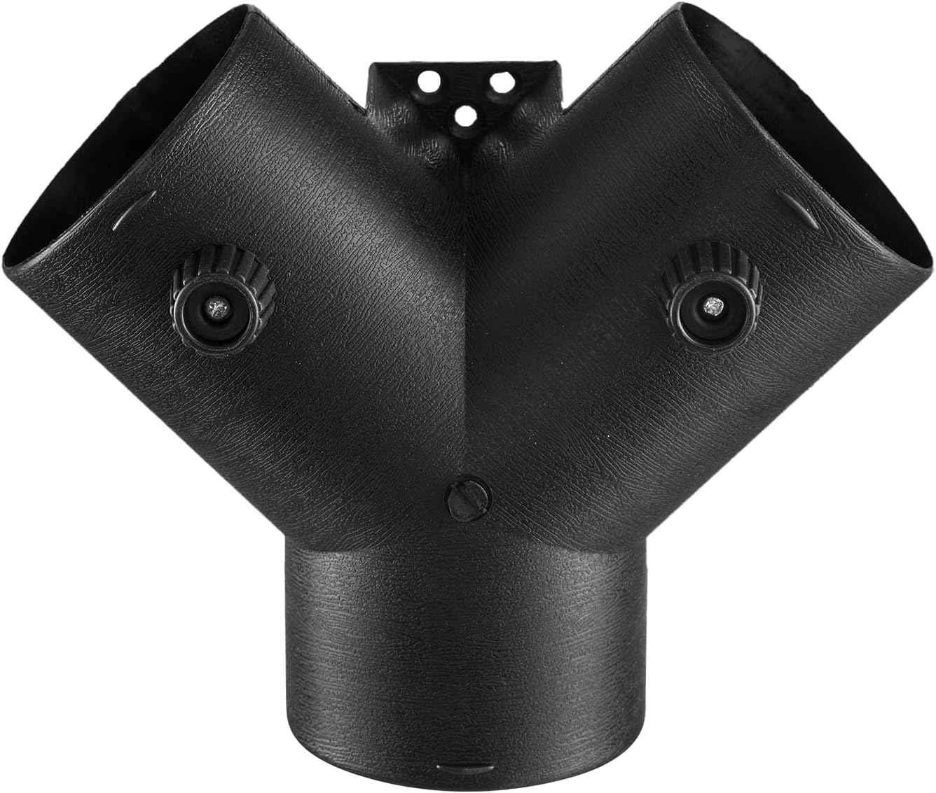 image:imageVEVOR Diesel Heater Pipe Duct Vent Kit 3inch Heater Pipe Warm Air Outlet Vent Set with YShaped Connector amp Air Duct Clamps Parking Heaters Air Ducts Vent Kit for 2KW 5KW 8KW Diesel Heaters Black