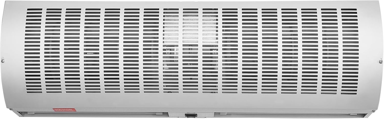 image:imageVEVOR FM150900U Commercial Wall Mounted Air Curtains Indoor Over Door Fan with Heavy Duty Limit Switch EasyInstall 110V Unheated 36 inch White