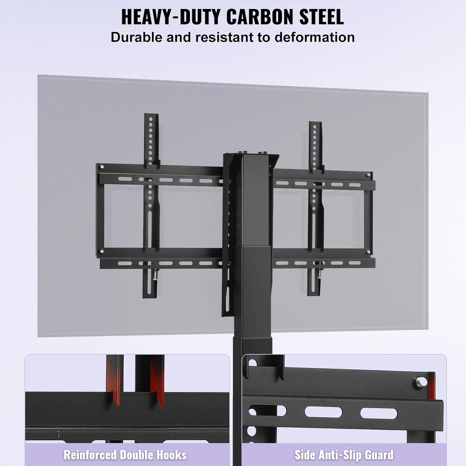 image:imageVEVOR Motorized TV Lift Stroke Length 28 Inches Motorized TV Mount Fit for Max50 Inch TV Lift with Remote Control Height Adjustable 3865 InchLoad Capacity 132 Lbs32701000mm