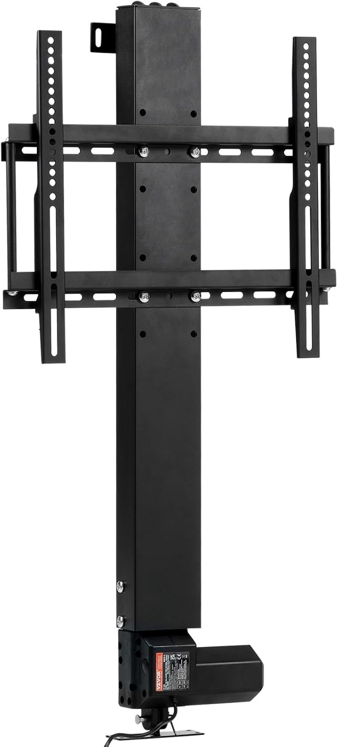image:imageVEVOR Motorized TV Lift Stroke Length 28 Inches Motorized TV Mount Fit for Max50 Inch TV Lift with Remote Control Height Adjustable 3865 InchLoad Capacity 132 Lbs2657500mm
