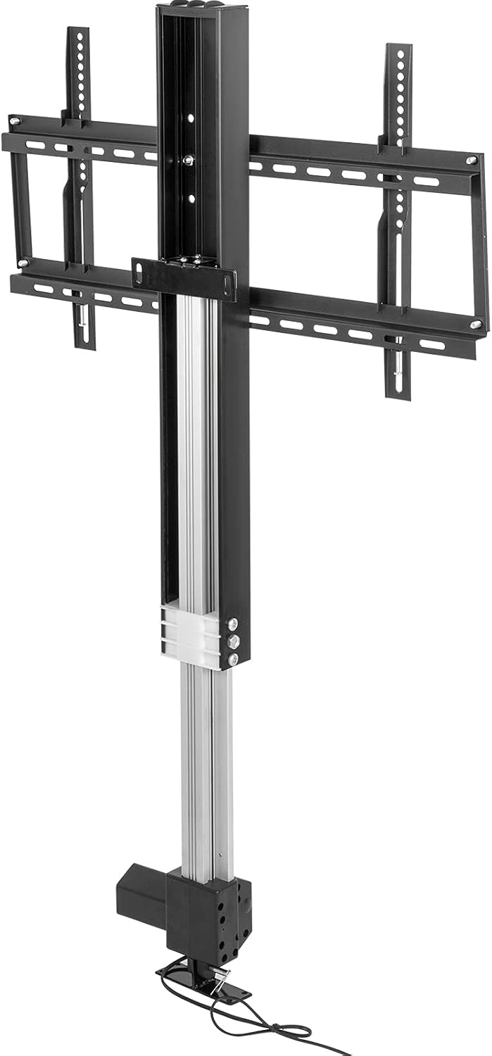 image:imageVEVOR Motorized TV Lift Stroke Length 28 Inches Motorized TV Mount Fit for Max50 Inch TV Lift with Remote Control Height Adjustable 3865 InchLoad Capacity 132 Lbs3270800mm