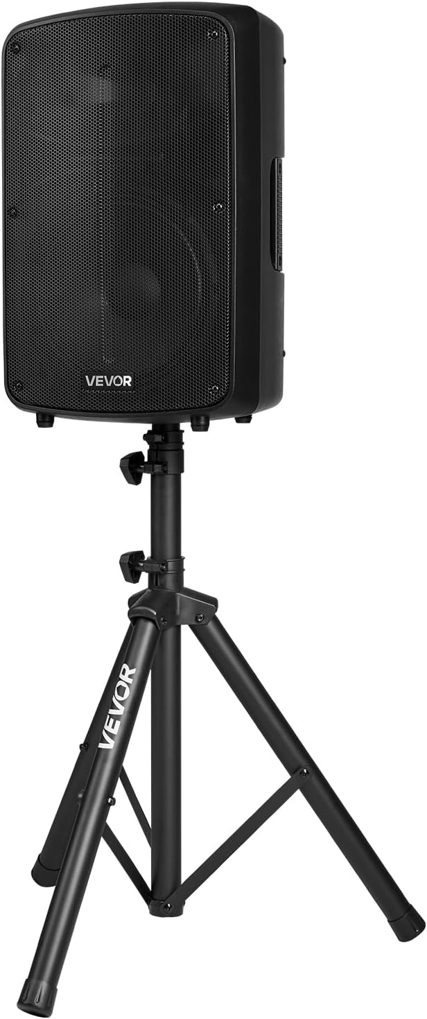 image:imageVEVOR Portable PA System with Wireless Microphone amp Speakers 800W Bluetooth PA System 6Channel Mixer Dual 10 Speakers USBSDXLR Inputs Remote Stands for DJsEvents Fitness IndoorOutdoor800W