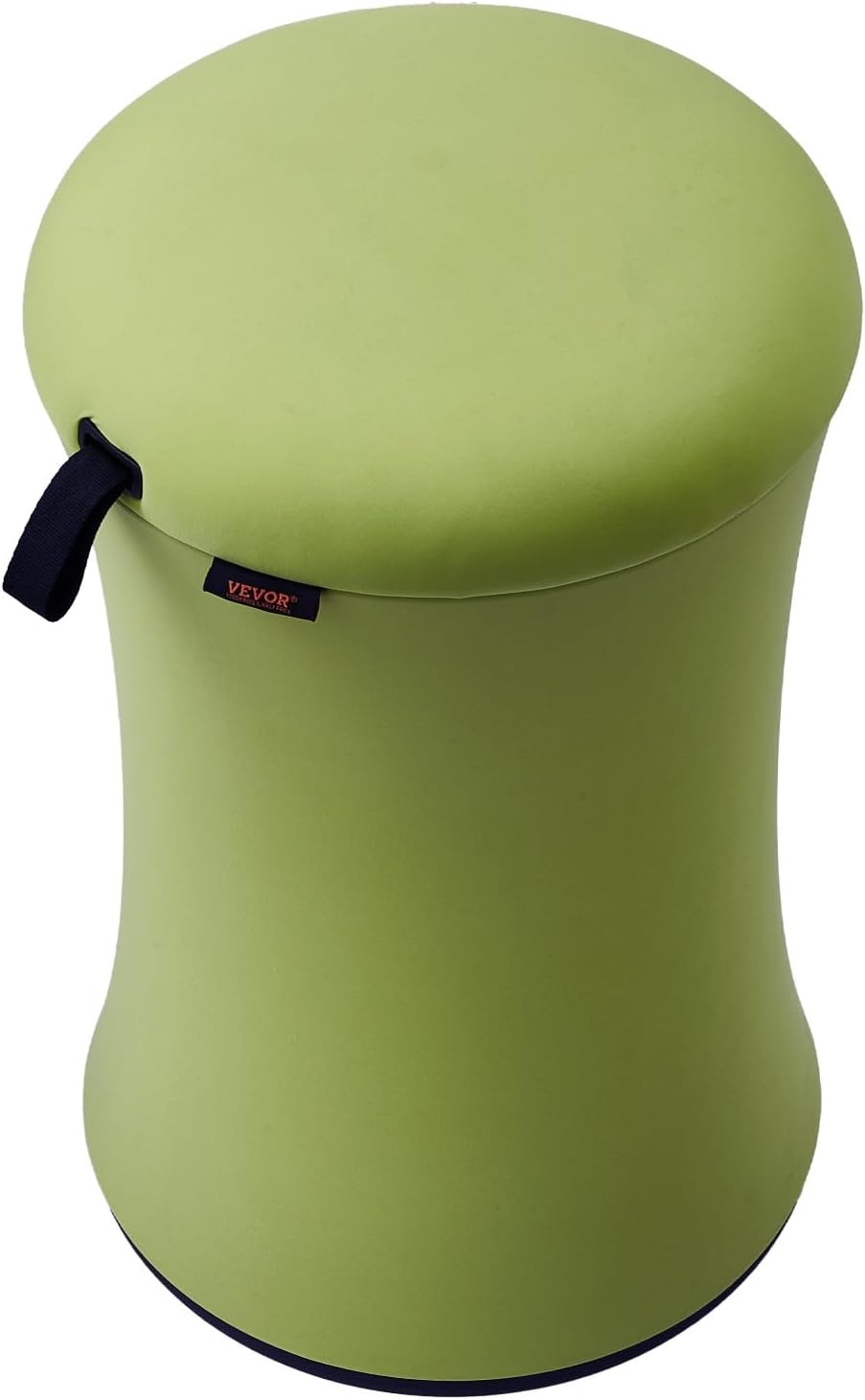image:imageVEVOR Wobble Chair HeightAdjustable 157217 Active Chair Flexible Seating Wobble Stool Made of PVCABS Improves Focus amp Posture Ideal for Schools Office and Home Age 1218 BlackGreenadults