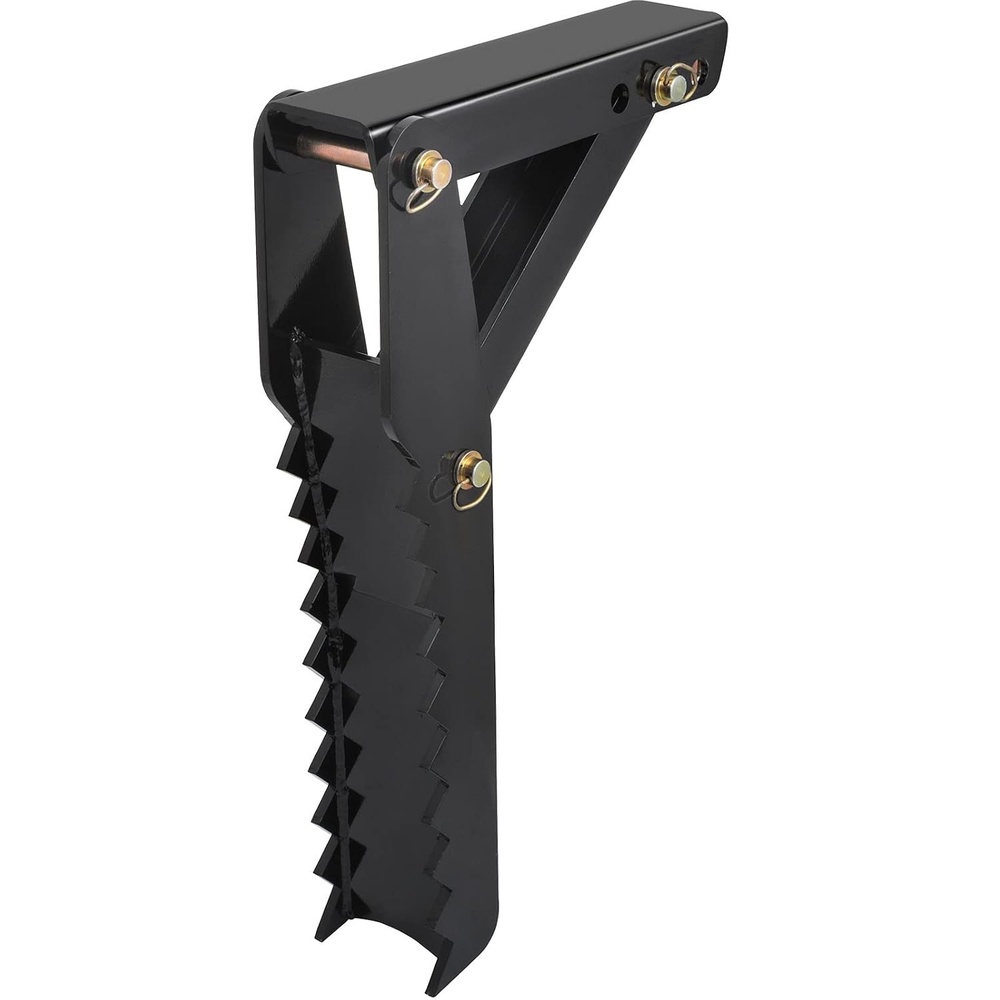 image:image18 inch Backhoe Excavator Thumb Attachments Weld On Adjustable Boom Tractor Excavator 12Inch Teeth Thick Steel Plate Assembly 12MM BoltOn Design32inch