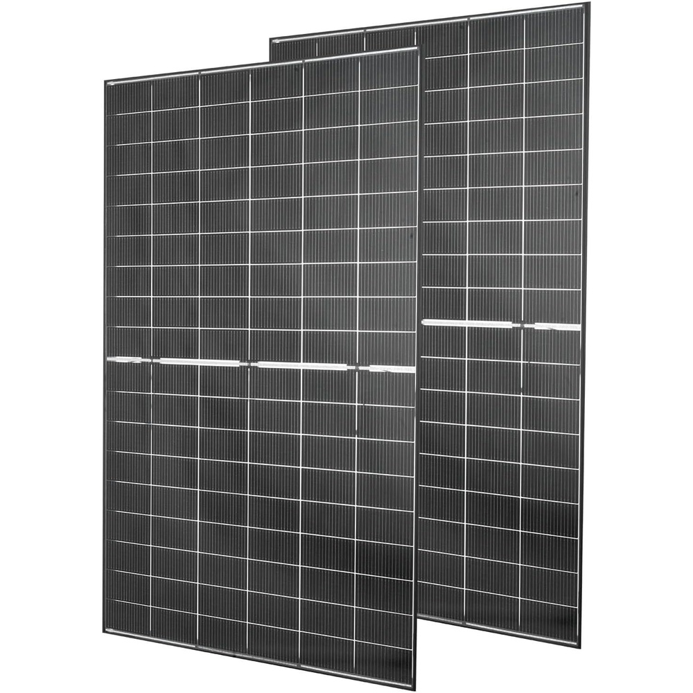image:imageVEVOR 2PCS 400W Bifacial Solar Panels 16BB NType Monocrystalline PV Module 24 Efficiency IP65 Waterproof Solar Panel with MC4 Output amp Aluminum Frame for Car Boat RV Flat Rooftop OffGrid800W