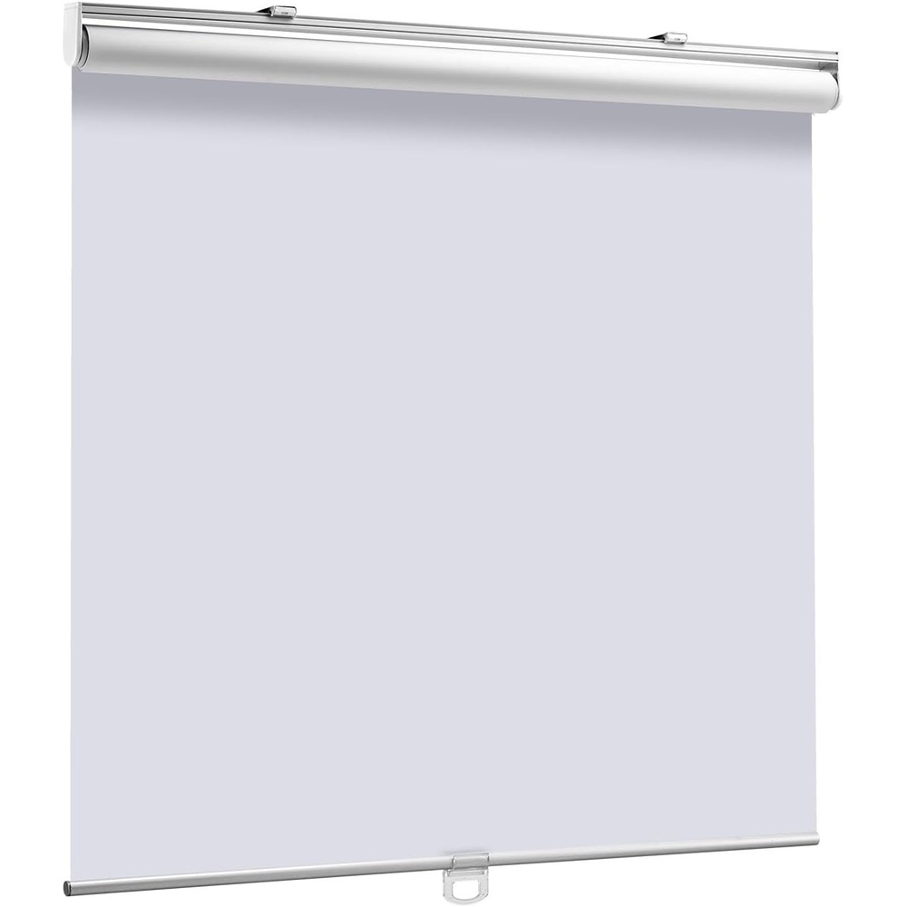 image:imageVEVOR Cordless Roller Shades 34 x 72 in Pull Down Blackout Blinds for Windows Room Darkening Thermal Insulated Easy to Install Blackout Roller Shades for Bedroom Bathroom Home Office White
