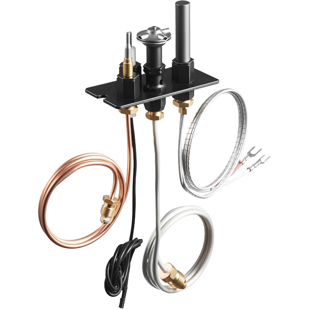 image:imageVEVOR Gas Pilot Assembly OE 10002265 10002264 SRV10002264 Natural Gas amp LPG Ignition Replacement SRV10002264 Kit for Majestic Vermont Castings Temco Dutchwest Monessen Century69L17  69L1701  904405  J4117  10808402