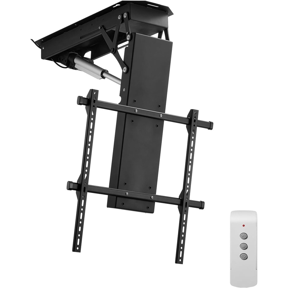 image:imageVEVOR Motorized Ceiling TV Mount TV Wall Mount for 32 to 70 Inch TV Electric Adjustable Ceiling TV Mount Motorized Flip Down TV Mount Bracket with Max VESA 24 x 24 in Fits TVs Up to 110 lbs32 to 70