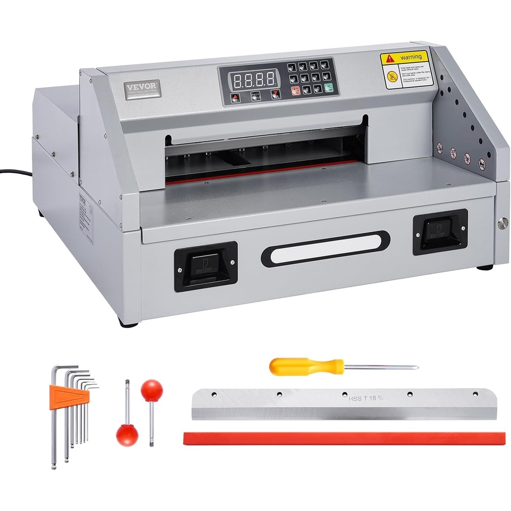 image:imageVEVOR Paper Cutter Blade Heavy Duty Steel Blade Replacement Suitable for Professional Cutter E330DE330S Paper Trimmer Machine Spare Blade585 x 44 x 6 mmPaper Cutter Machine
