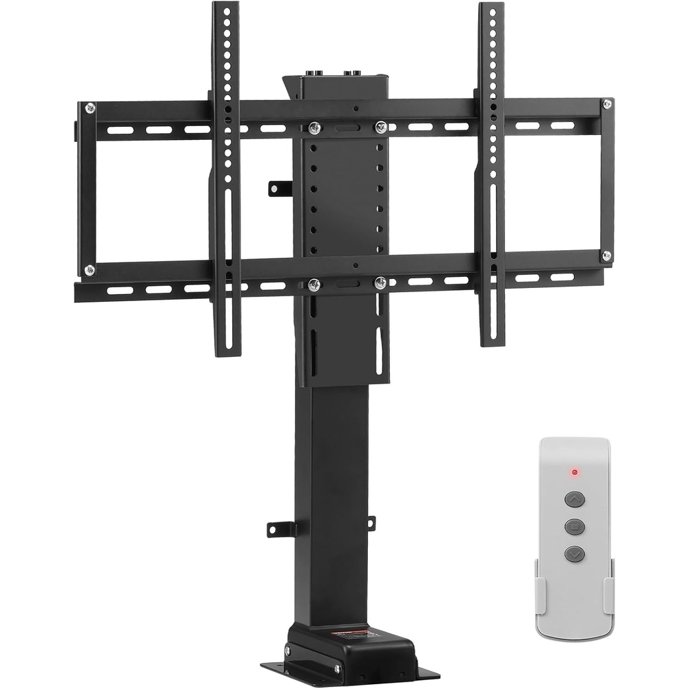 image:imageVEVOR Swivel Motorized TV Lift Stroke Length 40 Inch Motorized TV Mount Fit for 3270 Inch TV Lift with Remote Control Height Adjustable 28746811 InchLoad Capacity 154 LbsManual Swivel LR 3032701000mm
