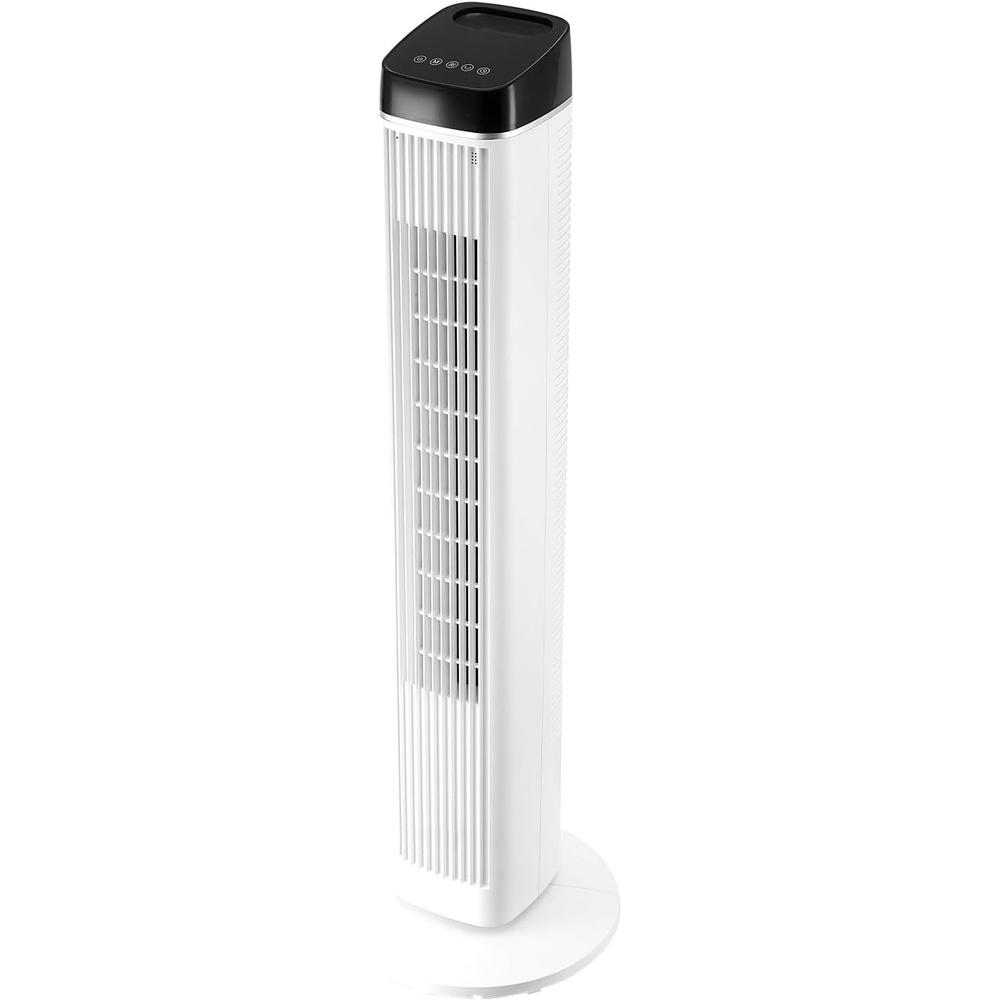 image:imageVEVOR Tower Fan 22 fts Velocity Quiet Floor Fan 70 Oscillating Fans for Indoors with 3 Speeds 4 Modes 12H Timer Portable Standing Bladeless Fan with Remote Control for Bedroom Office HomeStandard