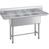 66*21.5inch with drain boards