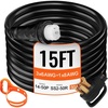 image:imageVEVOR 50FT 50 Amp Generator Extension Cord STW 45446  45505 125V 250V Generator Power Cord N1450P amp SS250R amp CS6364 Twist Lock Connectors15 FT