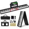 88 Key Black  with Headphones