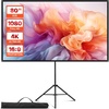 Projector Screen with Stand80