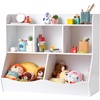 5-cubby With Bookshelf