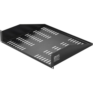 VEVOR 2PCS 1U Server Rack Shelf, Universal Vented Rack Mount Cantilever Tray for 19 inch Network Equipment Rack & Cabinet, 10″ Deep Rack Mount Shelf, Weight Capacity 50 lbs Wall Mount Rack Shelf(2U-1PC)