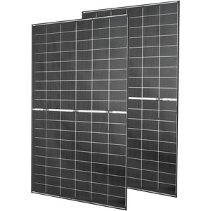 VEVOR 2PCS 400W Bifacial Solar Panels, 16BB N-Type Monocrystalline PV Module 24% Efficiency, IP65 Waterproof Solar Panel with MC4 Output & Aluminum Frame for Car Boat RV Flat Rooftop Off-Grid(800W)
