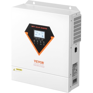 VEVOR 4000W Hybrid Solar Inverter, 24V DC to 230V AC Single-Phase, Pure Sine Wave Power Inverter, with Built-in 120A MPPT Solar Charge Controller, WiFi Module, for Lead Acid Lithium Battery Off-Grid(24V to 230V 3500W)