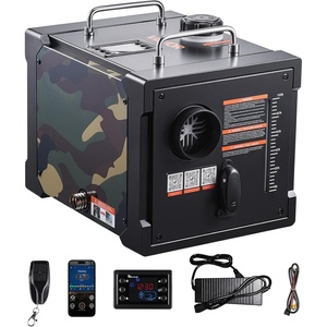 VEVOR 8KW Diesel Heater, 12V/24V All in One Diesel Air Heater, Bluetooth APP Control, Remote Control and Display Screen, CO Alarm, Fast Heating Horizontal Portable Diesel Heater for Vehicles, Garage(Camouflage Square)