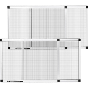 VEVOR Adjustable Window Screen, 15″ H x 21″ – 40″ W, 2 Packs Expandable Windows Screens with Aluminum Frame and Durable Mesh, Horizontal or Convert to Vertical Adjustable Installation, for Home House(15″ H x 21″ – 40″ W)