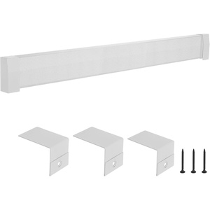 VEVOR Baseboard Heater Covers, Premium Series 6 ft Standard Electric Heating Unit Front Cover for Home Improvement, Heavy-duty Steel, Easy Installation for Bedroom Replacing Old Cover, White