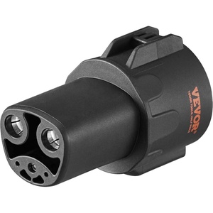 VEVOR Designed for Tesla to J1772 Adapter, 48A 240V Fit for All J1772 EVs, IP56 EV Charger Adapter with Anti-Drop Lock & Storage Bag, for Tesla Wall Connector, Destination Charger and Mobile Connector(J1772 to Tesla  80A)