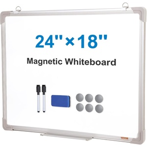 VEVOR Dry Erase Calendar for Wall, 36 x 24 Inches Whiteboard Calendar, Monthly Planner Magnetic Dry Erase Board, 1 Magnetic Erase & 2 Dry Erase Marker & Movable Tray for Restaurant Office Home School(white hanging whiteboard)