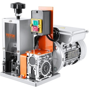 VEVOR Electric Wire Stripping Machine, 0.06”-1.18” Automatic Wire Stripper, 180 W, 60 ft/min with Visible Stripping Depth Reference Electric Wire Stripper, Copper Stripper