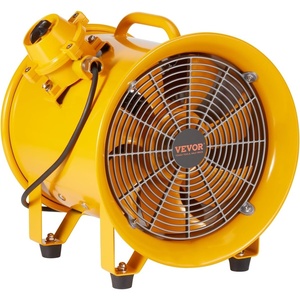 VEVOR Explosion Proof Fan 10 Inch, 350W 1942CFM, Industrial Portable Ventilator Blower/Exhaust with 9.8ft Light Cord -No Plug(Explosion Proof Fan)
