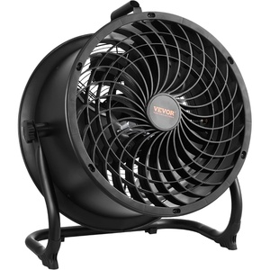 VEVOR Floor Fan, 3 Speeds High Velocity Heavy Duty 18 Inch Industrial Fan, 4000 CFM 360° Adjustable Tilt 19.69 ft/sec Airflow Large Metal Fan, for Home, Gym, Office, Garage, Commercial Shop & Bedroom(14in Drum Fan)
