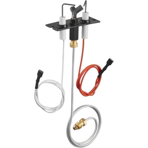 VEVOR Gas Pilot Assembly, OE 10002265, 10002264, SRV10002264, Natural Gas & LPG Ignition Replacement, SRV10002264 Kit for Majestic, Vermont Castings, Temco, Dutchwest, Monessen, Century(2090-012  2198-012  SRV2090-012)