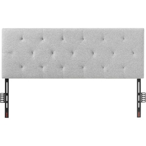 VEVOR Headboard, Queen Size Headboard with Adjustable Height, Comfortable Diamond Tufted for Queen Size Bed, W62.2 x H(42.72-54.53) x D2.76 in, Ideal for Bedroom, Hotel, Homestay, Dormitory, Black(Diamond Tufted)