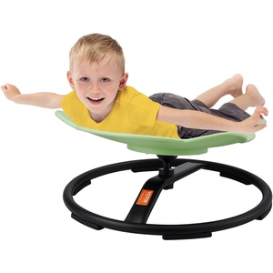 VEVOR Kids Swivel Chair, 220 lbs Capacity, Elephant Shape Sensory Spinning Chair, Autistic Kids Sensory Toy Seat with Non-Slip Metal Base, Toddler Sit & Spin Seat for Coordination Balance Focus, Rose(Green)