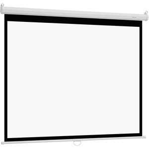 VEVOR Manual Projector Screen, 72 inch 4:3 4K 1080 HD Retractable Pull Down Projector Screen, Wall Mounted Movie Projection with Pull Rope, Portable Display Projectoin for Family Home Office Theater(WS72)