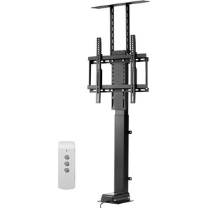 VEVOR Motorized TV Lift Stand, 32-70 Inch, 120 lbs Max Load, Floor Mount, Supports Most VESA Patterns, Ideal for Offices, Living Rooms & More(32″- 55″)