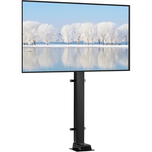VEVOR Motorized TV Lift Stroke Length 28 Inches Motorized TV Mount Fit for Max.50 Inch TV Lift with Remote Control Height Adjustable 38-65 Inch,Load Capacity 132 Lbs(32″-70″(900mm))