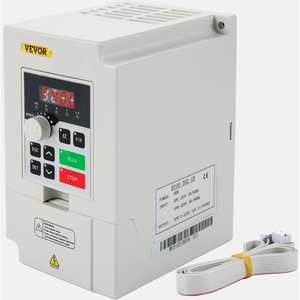 VEVOR Single Phase to 3-Phase Rotary Converter, 7.5HP 21A 208-240V Input/Output Rotary Phase Converter – Expandable to Higher Horsepower for Heavy-Load Equipment(2.42lbs)