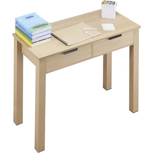VEVOR Small Desk with Drawers, 39 Inch Wide Computer Desk with Storage, Wooden Table for Home Office, Vanity Desk with Drawers, Study Table for Adults/Students for Drawing, Reading, Writing(34.25″D x 15.55″W x 29.57″H)