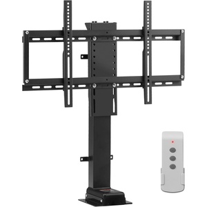 VEVOR Swivel Motorized TV Lift Stroke Length 40 Inch Motorized TV Mount Fit for 32-70 Inch TV Lift with Remote Control Height Adjustable 28.74-68.11 Inch,Load Capacity 154 Lbs,Manual Swivel L/R 30°(32”-70”(1000mm))