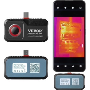 VEVOR Thermal Imaging Camera for Android, 256 x 192 IR Resolution Infrared Thermal Imager with Visual Camera, 25Hz Refresh Rate Thermal Camera for Smartphone/Tablet, -4-1022°F Temperature Range, IP54