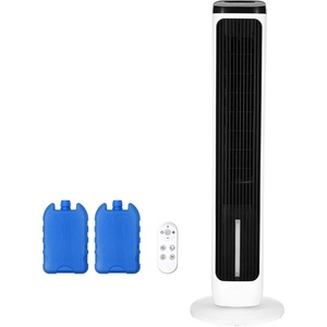 VEVOR Tower Fan, 22 ft/s Velocity Quiet Floor Fan, 70° Oscillating Fans for Indoors with 3 Speeds, 4 Modes, 12H Timer, Portable Standing Bladeless Fan with Remote Control for Bedroom, Office, Home(Evaporative Air Cooler)