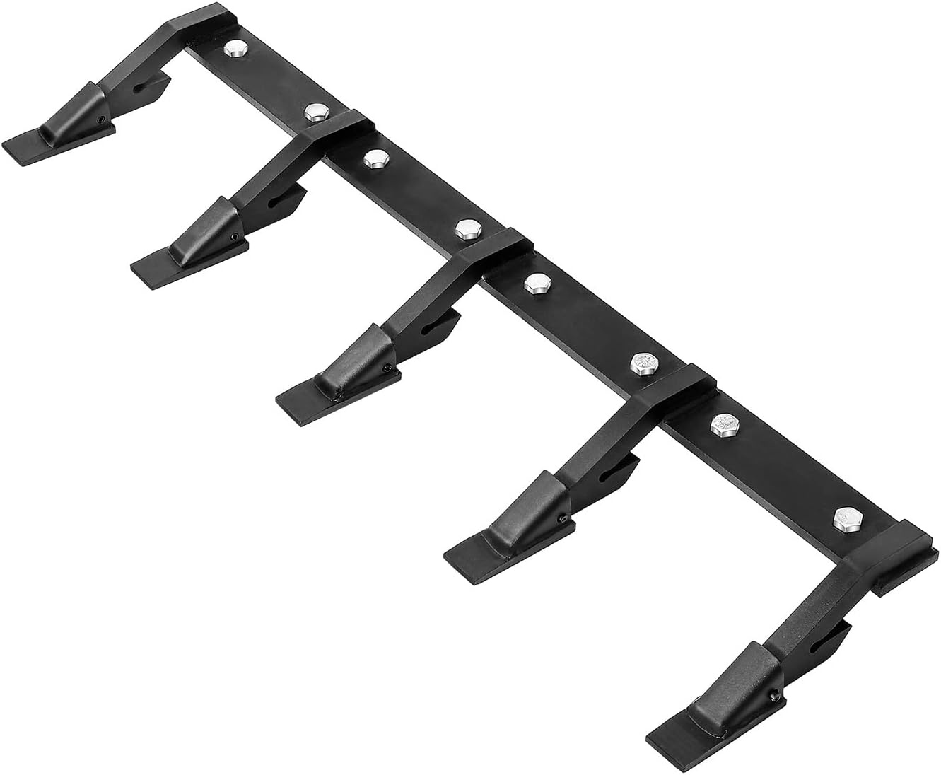 image:imageVEVOR Bucket Tooth Bar 46 in Heavy Duty 5 Teeth Tractor Bucket Bar for Loader Tractor Loader Skidsteer 4560 lbs Load Capacity Bolt On Teeth Bars for Buckets Protection Efficient amp Soil Excavation46in