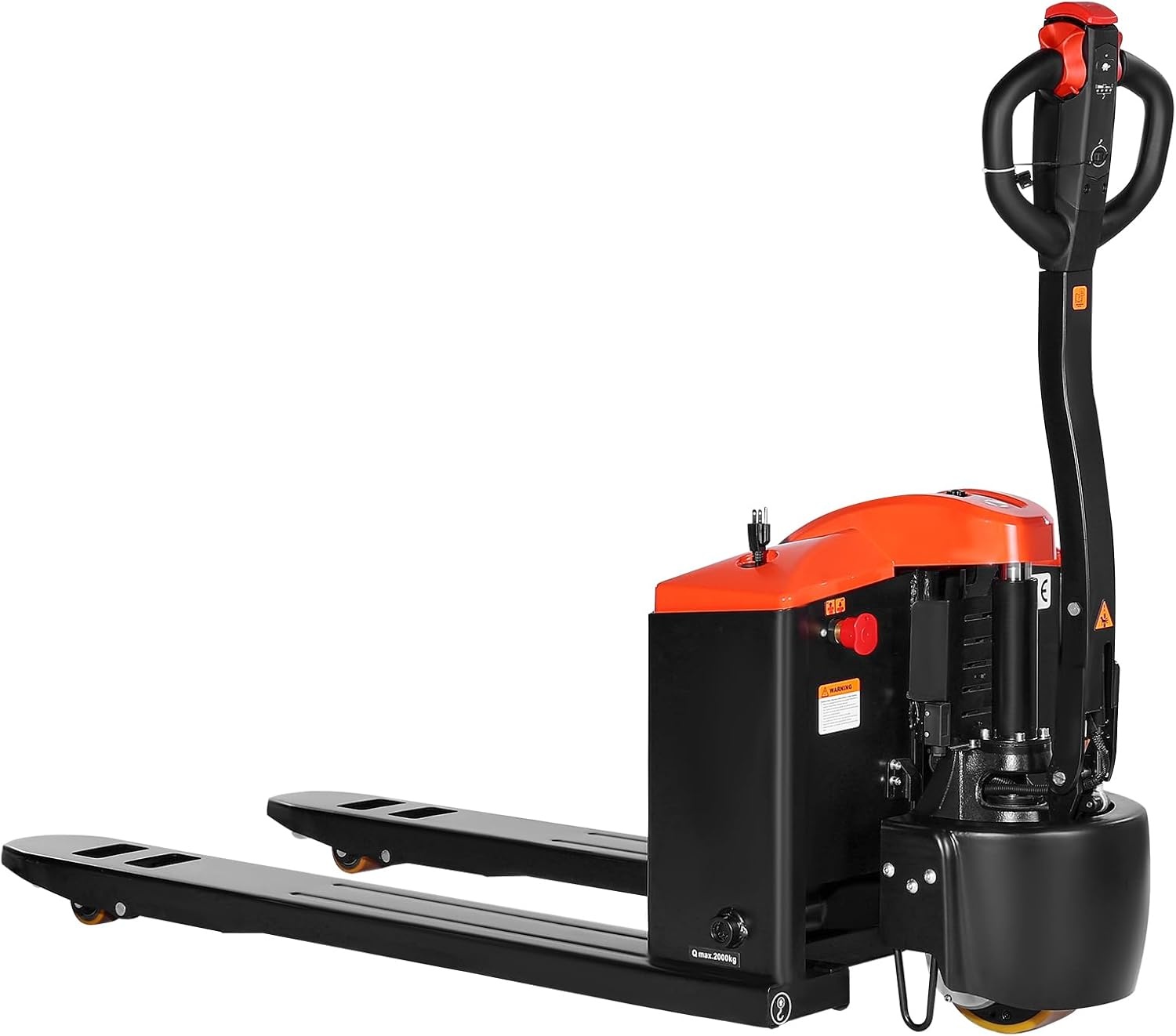 image:imageVEVOR Electric Pallet Jack 4400 lbs Load Capacity Lithium Battery Powered Pallet Jack Truck with 48L x 27W Inch Forks for Material Handling Suitable for Warehouse Supermarket Manufacturing4400 LBS