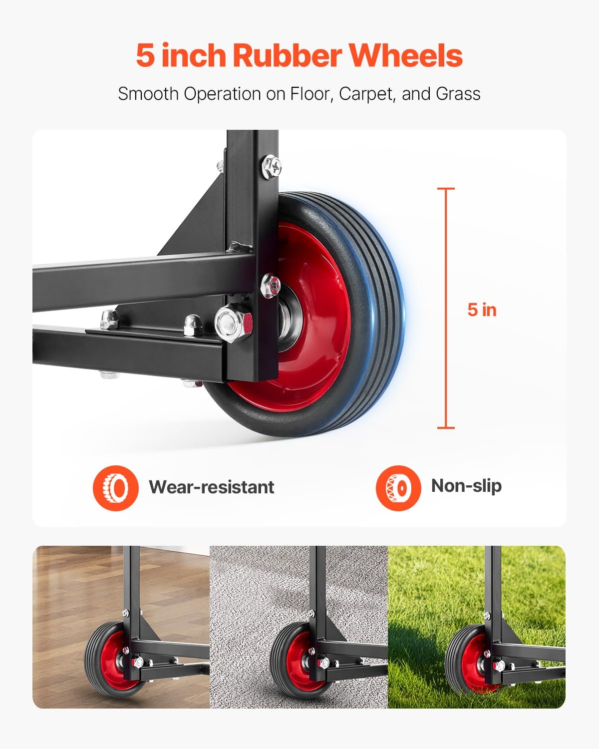 image:imageVEVOR Folding Chair Rack 150 LBS Capacity HeavyDuty Chair Cart for Stacking 10 Chairs MultiFunction Metal Chair Storage Dolly with Rubber Wheels PushStyle Chair Holder Matte BlackHanging type