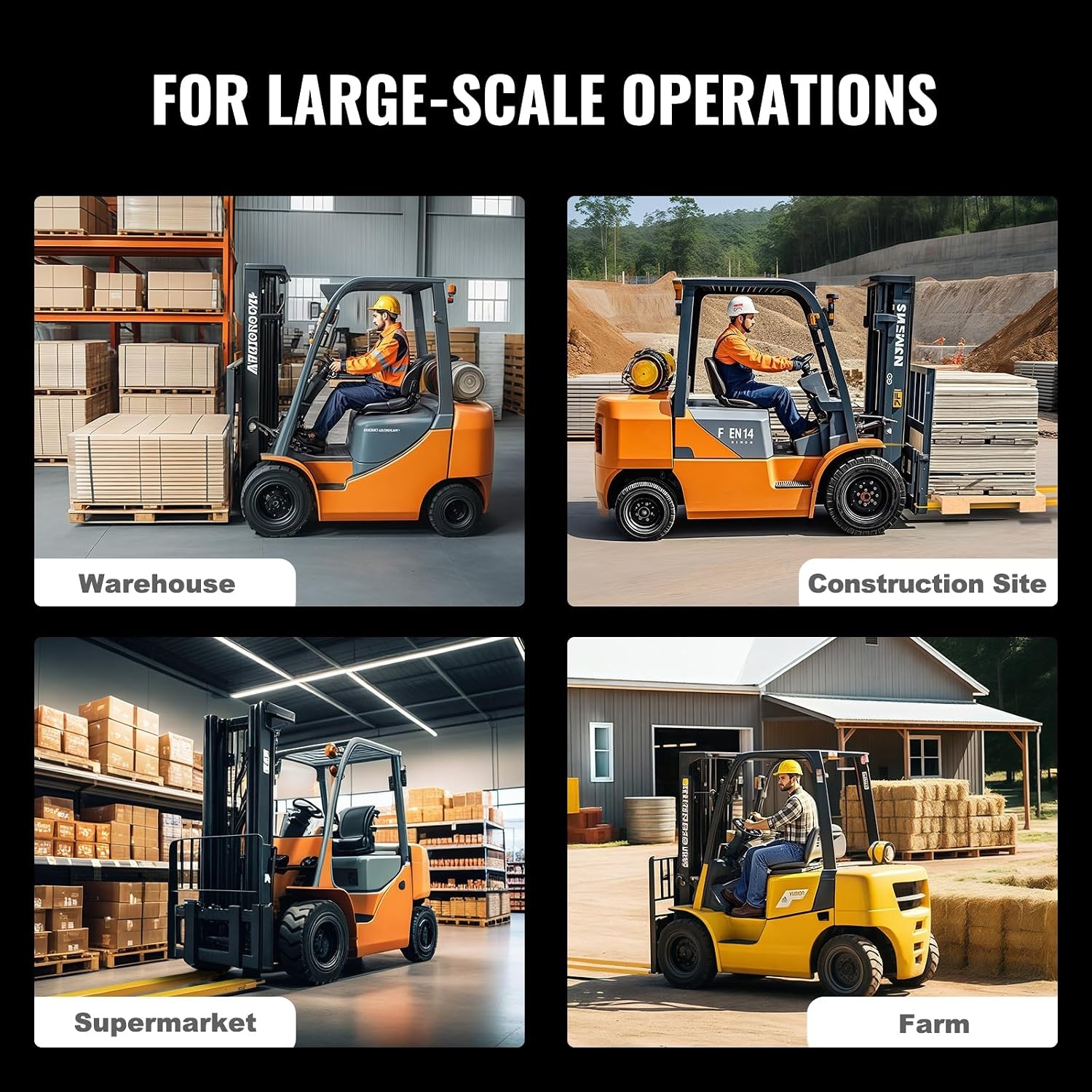 image:imageVEVOR Forklift Extensions 84 Inch Fork Extensions 45 Inch Width Heavy Duty Fork Extensions for Forklifts 1 Pair Forklift Extensions for Truck60 x 45 Inch