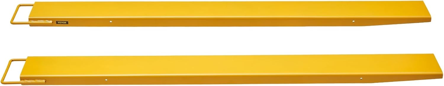 image:imageVEVOR Forklift Extensions 84 Inch Fork Extensions 45 Inch Width Heavy Duty Fork Extensions for Forklifts 1 Pair Forklift Extensions for Truck72 x 45 Inch