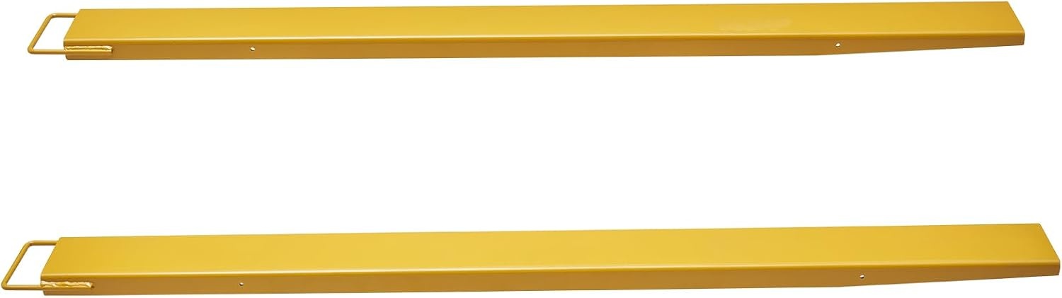 image:imageVEVOR Forklift Extensions 84 Inch Fork Extensions 45 Inch Width Heavy Duty Fork Extensions for Forklifts 1 Pair Forklift Extensions for Truck84 x 45 Inch