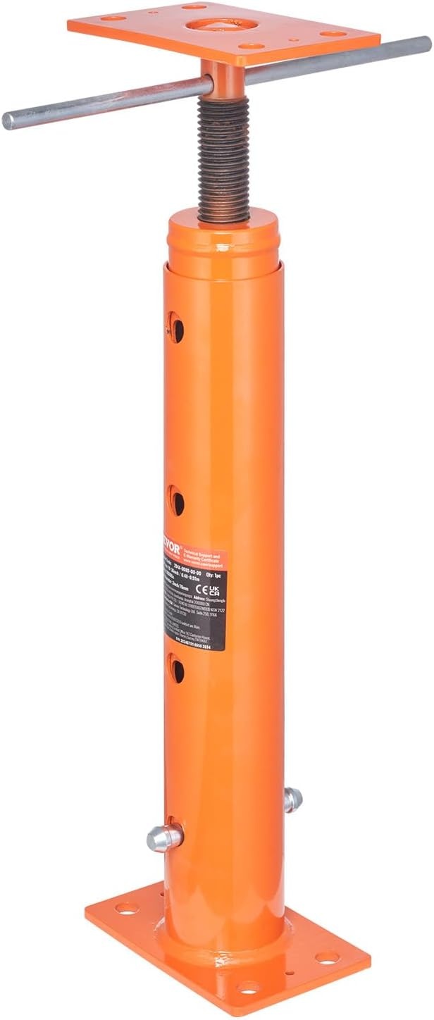 image:imageVEVOR House Floor Jack 5393 Height Range 18000 lbs Max Load Capacity Adjustable Support Beam Basement Jack Post Pole for Leveling Lift Support Steel Telescoping Jack Post for Temporary Support Adjustable Beam Basement Jack Post Pole for Leveling Lift Support Steel Telescoping Post for Temporary Support Construction1936