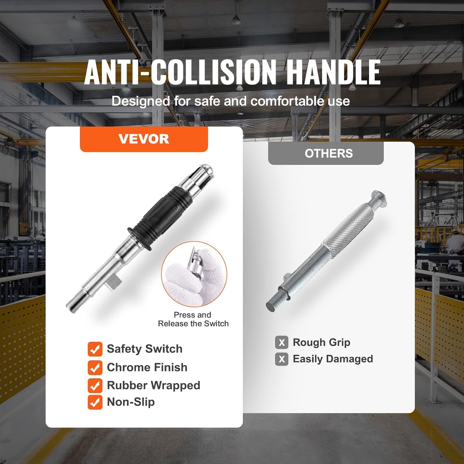 image:imageVEVOR Magnetic Lifter 600kg Pulling Capacity 25 Safety Factor Steel and Neodymium Lifting Magnet with Release Permanent Lift Magnets Heavy Duty Magnet for Hoist Block Shop Crane4400 lbs2000 kg